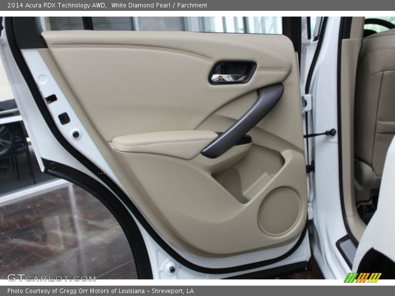 White Diamond Pearl / Parchment 2014 Acura RDX Technology AWD
