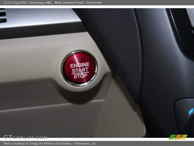 Controls of 2014 RDX Technology AWD