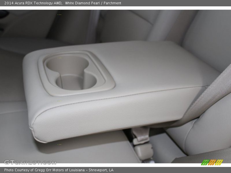 White Diamond Pearl / Parchment 2014 Acura RDX Technology AWD