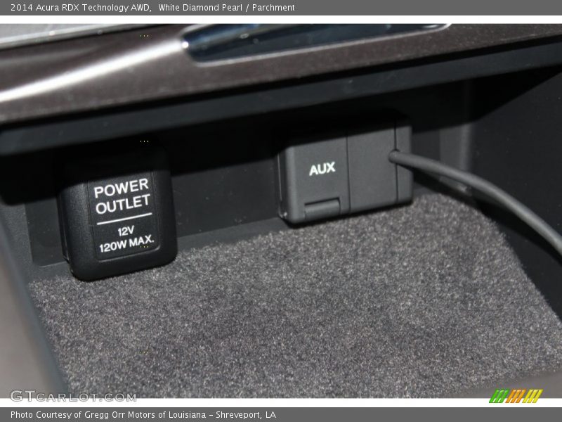 White Diamond Pearl / Parchment 2014 Acura RDX Technology AWD