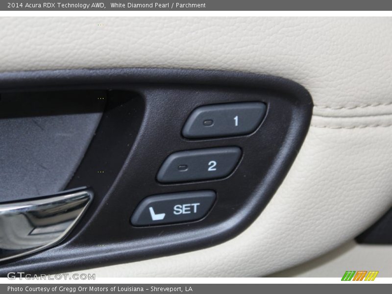 White Diamond Pearl / Parchment 2014 Acura RDX Technology AWD
