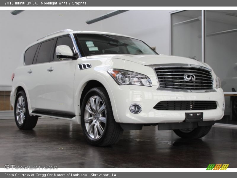 Front 3/4 View of 2013 QX 56