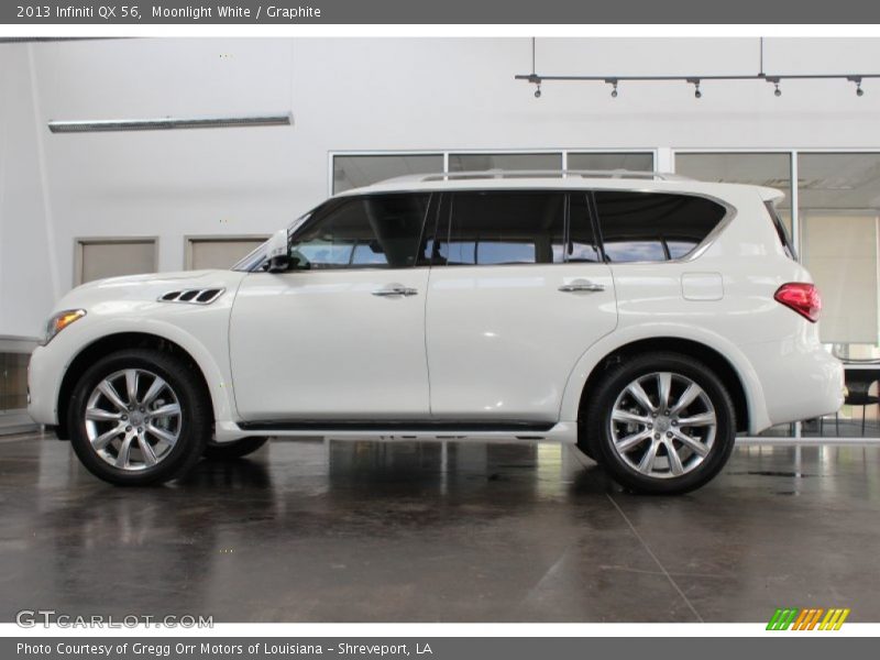  2013 QX 56 Moonlight White