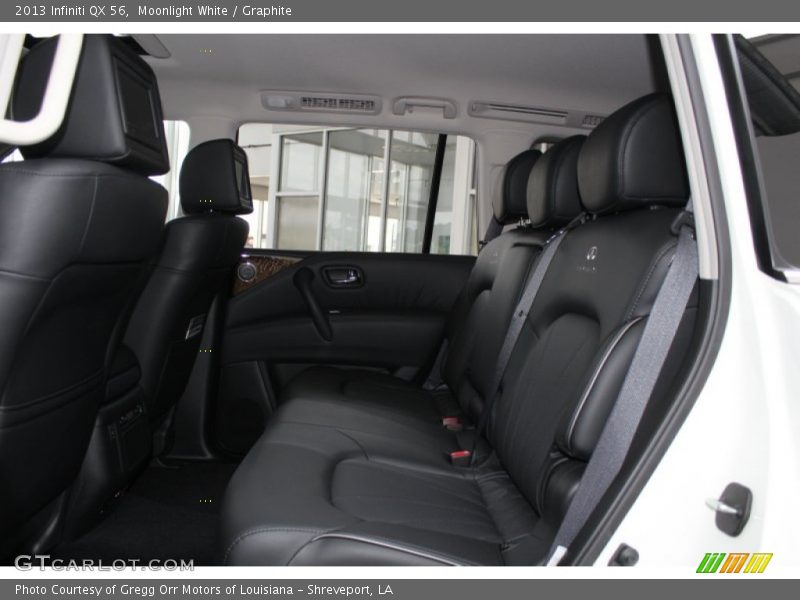 Rear Seat of 2013 QX 56