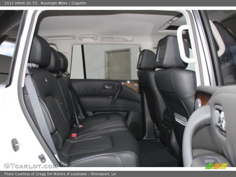 Moonlight White / Graphite 2013 Infiniti QX 56