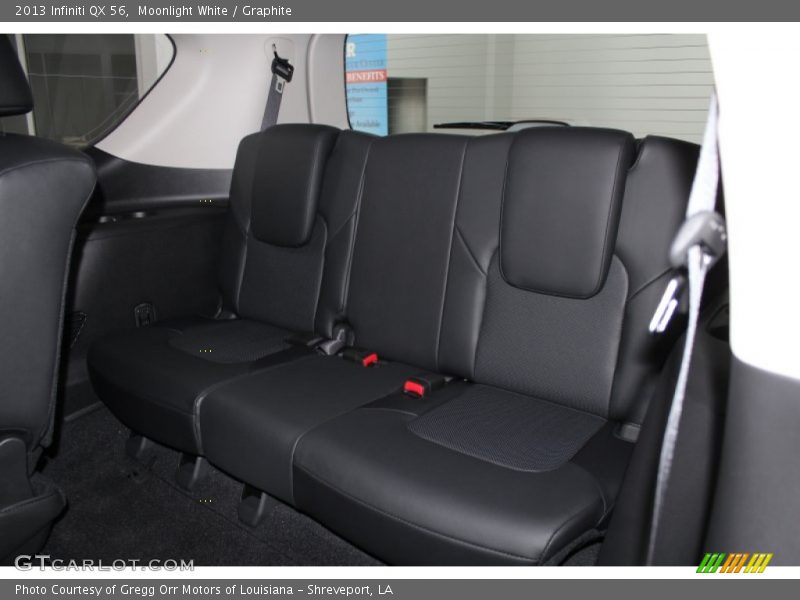 Moonlight White / Graphite 2013 Infiniti QX 56
