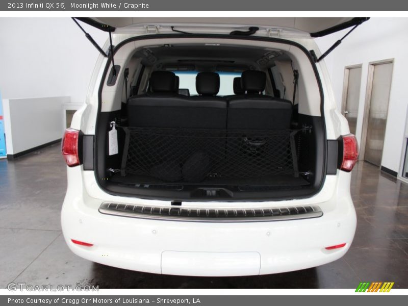 Moonlight White / Graphite 2013 Infiniti QX 56