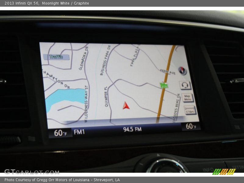 Navigation of 2013 QX 56