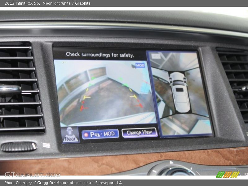 Moonlight White / Graphite 2013 Infiniti QX 56