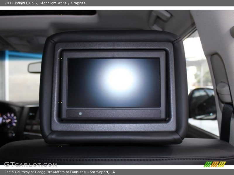 Moonlight White / Graphite 2013 Infiniti QX 56