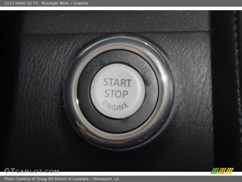 Moonlight White / Graphite 2013 Infiniti QX 56