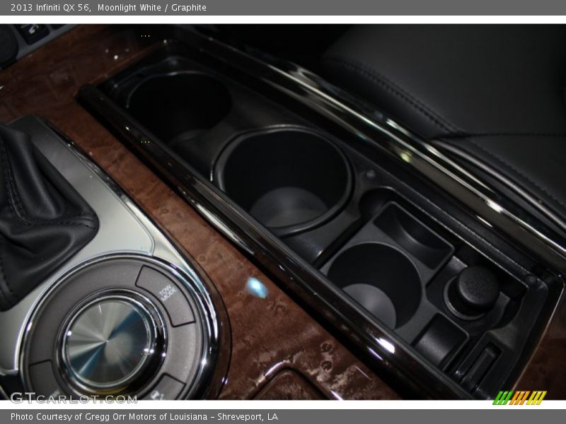 Moonlight White / Graphite 2013 Infiniti QX 56