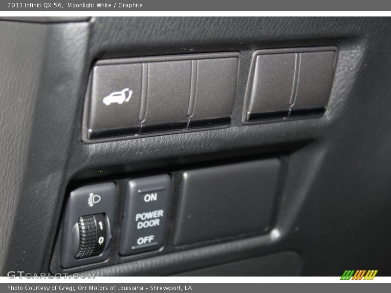 Controls of 2013 QX 56
