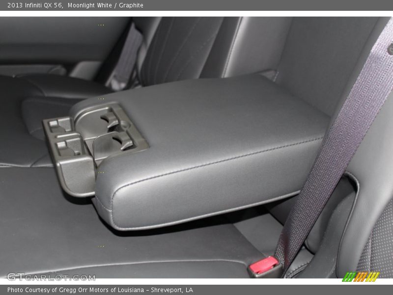 Moonlight White / Graphite 2013 Infiniti QX 56