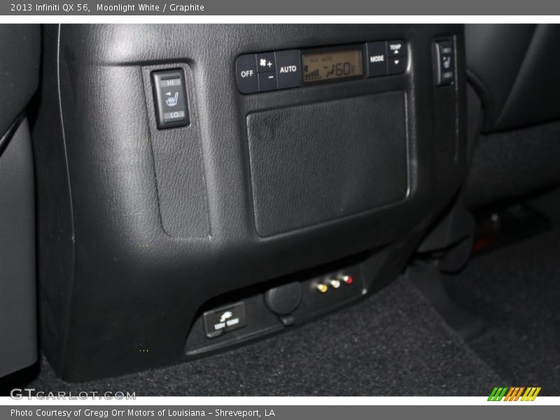 Moonlight White / Graphite 2013 Infiniti QX 56