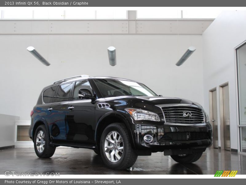 Black Obsidian / Graphite 2013 Infiniti QX 56