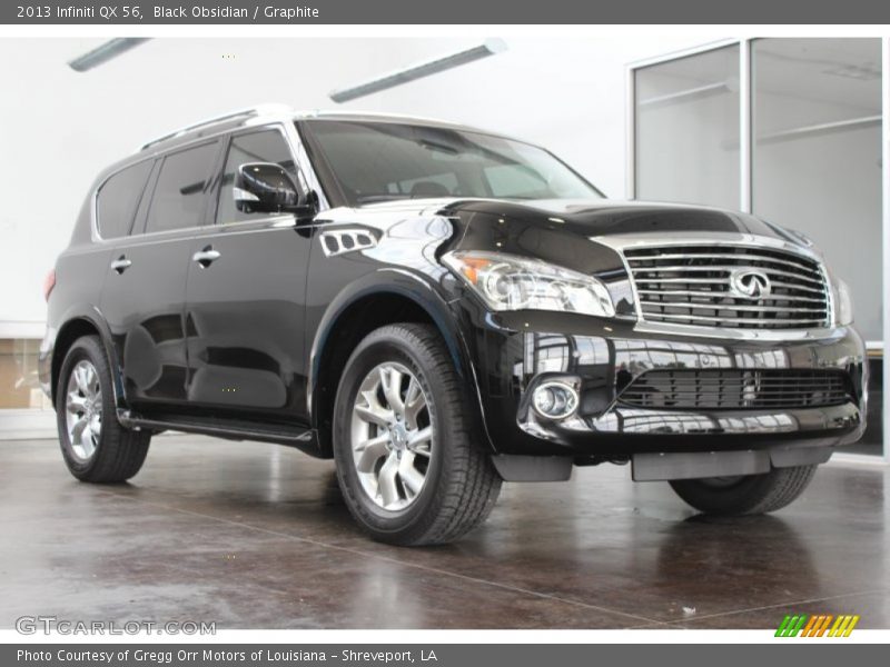 Black Obsidian / Graphite 2013 Infiniti QX 56