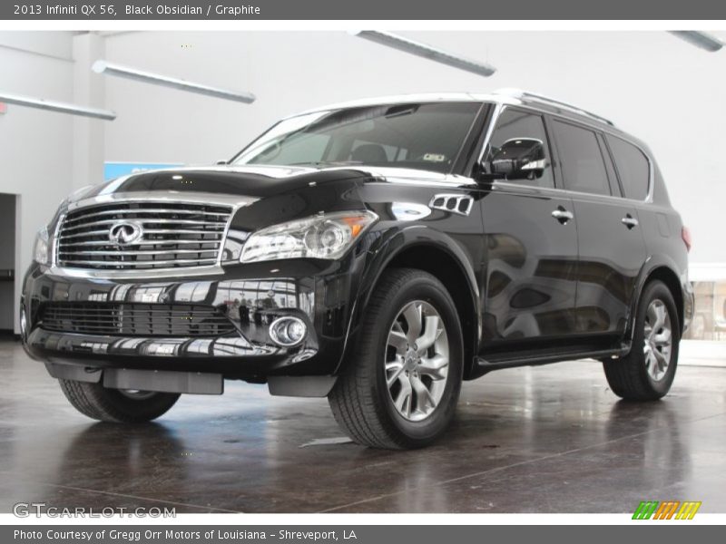 Black Obsidian / Graphite 2013 Infiniti QX 56