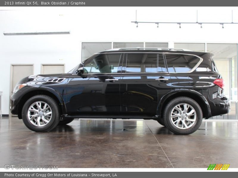 Black Obsidian / Graphite 2013 Infiniti QX 56