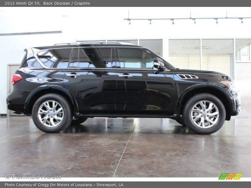 Black Obsidian / Graphite 2013 Infiniti QX 56