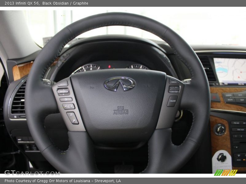 Black Obsidian / Graphite 2013 Infiniti QX 56