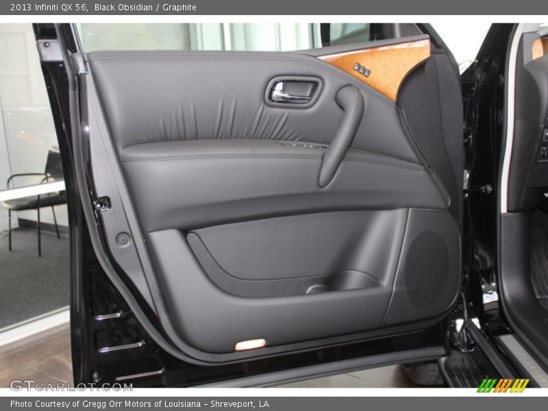 Black Obsidian / Graphite 2013 Infiniti QX 56