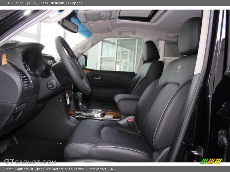 Black Obsidian / Graphite 2013 Infiniti QX 56