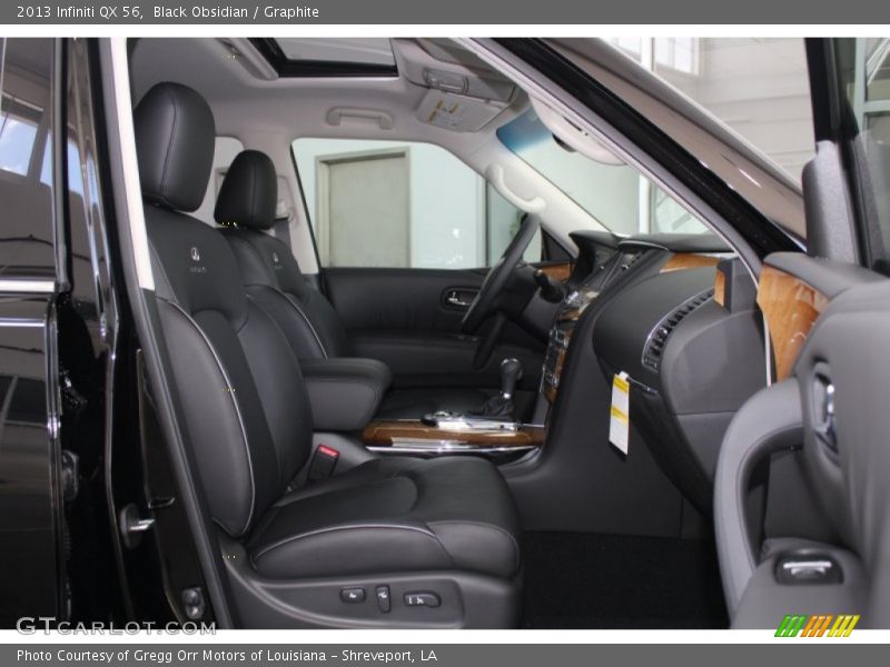 Black Obsidian / Graphite 2013 Infiniti QX 56