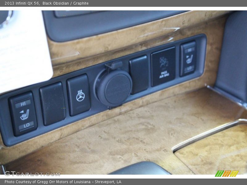 Black Obsidian / Graphite 2013 Infiniti QX 56