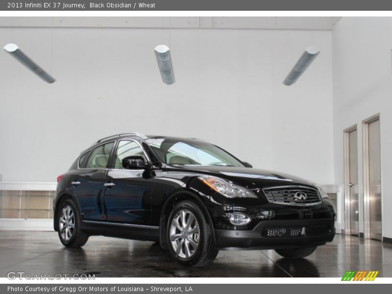 Black Obsidian / Wheat 2013 Infiniti EX 37 Journey