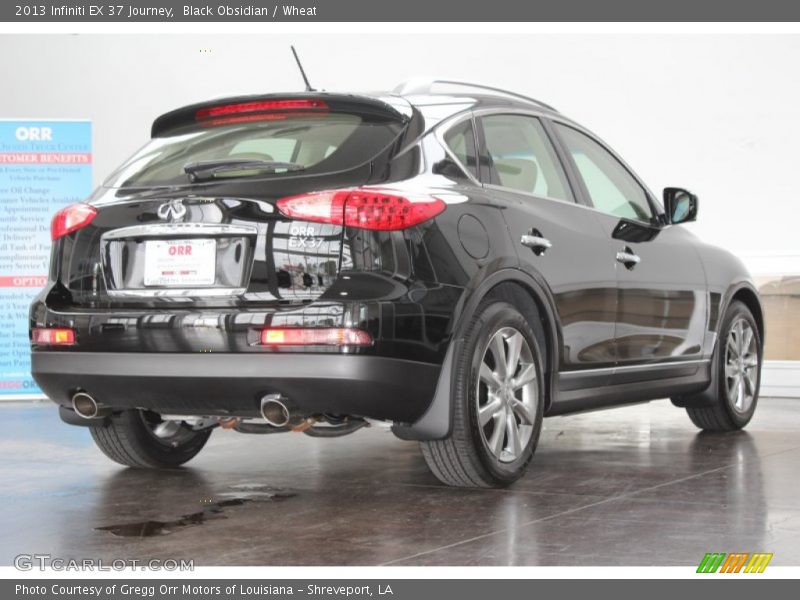 Black Obsidian / Wheat 2013 Infiniti EX 37 Journey