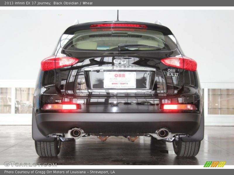 Black Obsidian / Wheat 2013 Infiniti EX 37 Journey