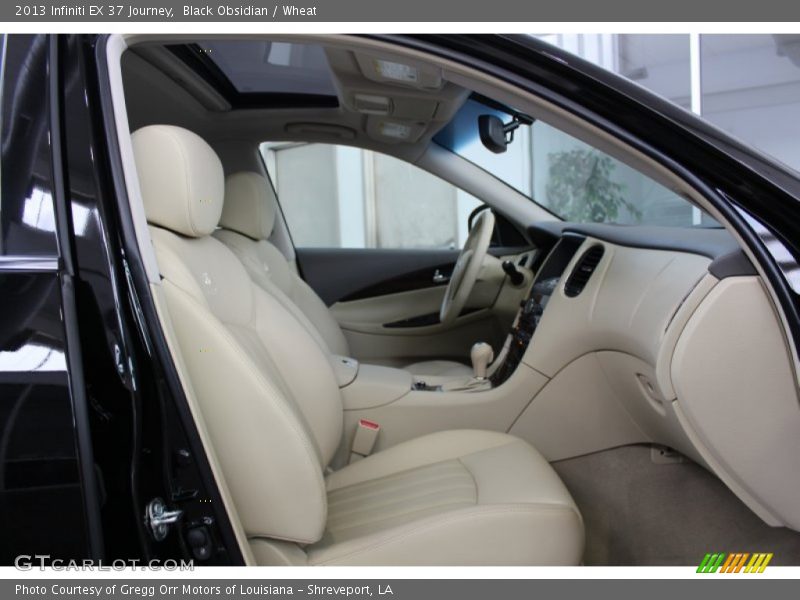 Black Obsidian / Wheat 2013 Infiniti EX 37 Journey