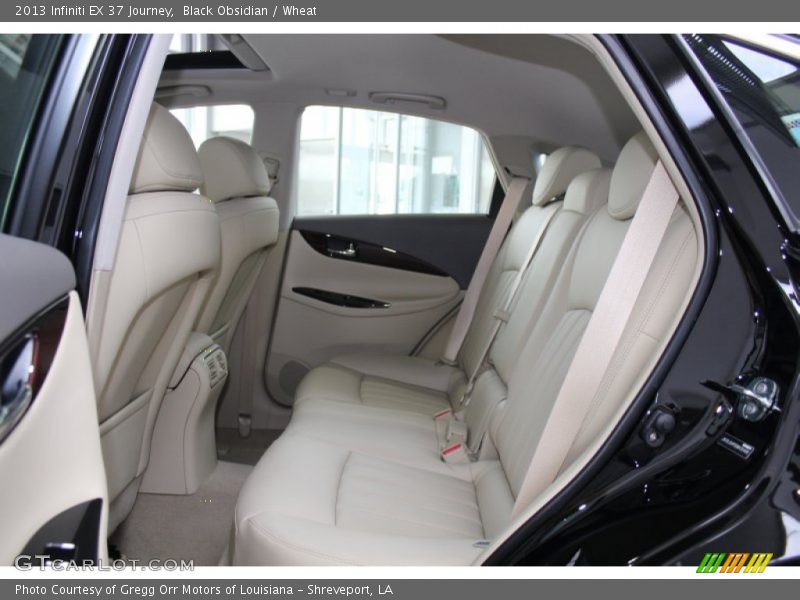Rear Seat of 2013 EX 37 Journey
