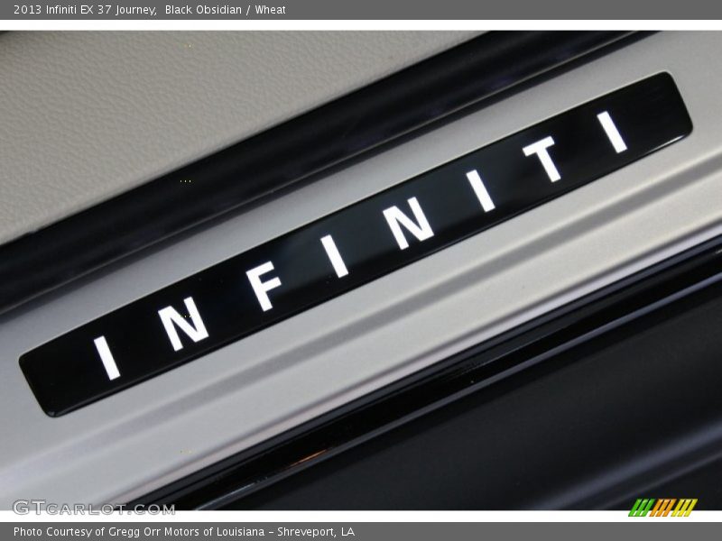 Black Obsidian / Wheat 2013 Infiniti EX 37 Journey