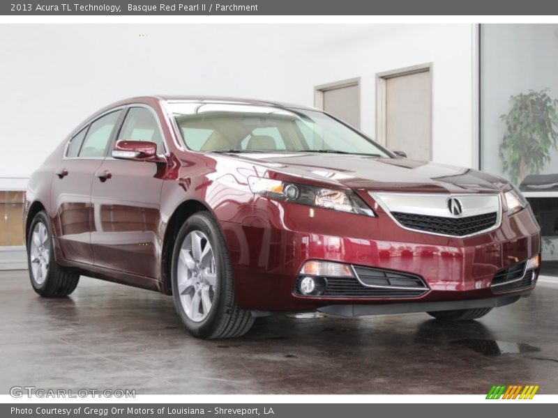 Front 3/4 View of 2013 TL Technology