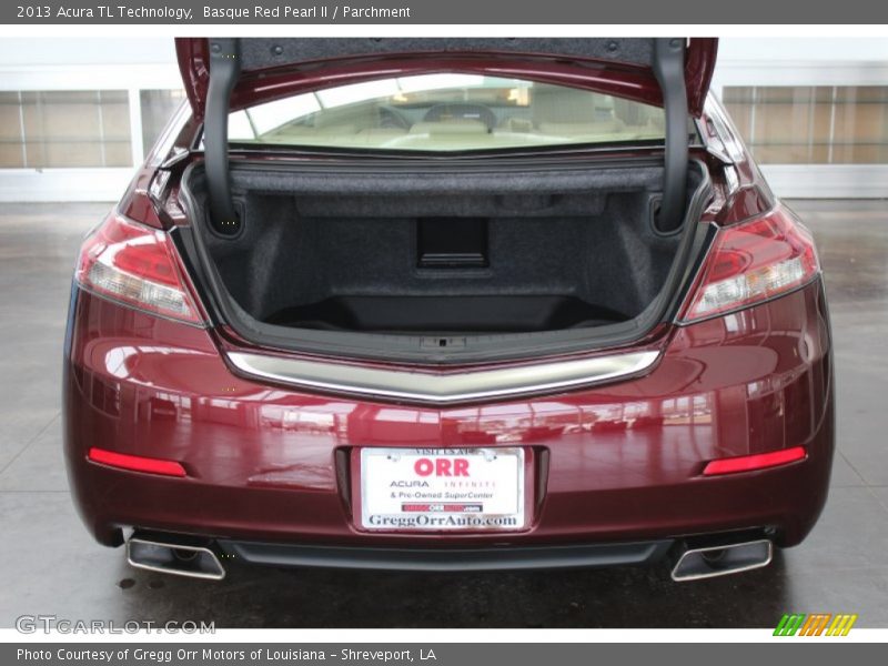 Basque Red Pearl II / Parchment 2013 Acura TL Technology