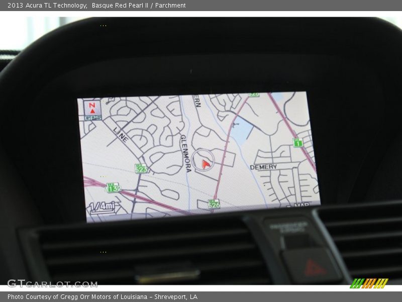 Navigation of 2013 TL Technology