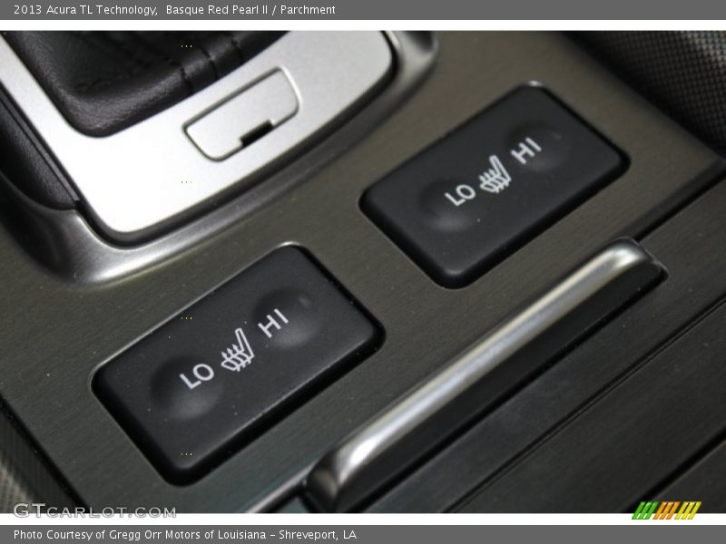 Basque Red Pearl II / Parchment 2013 Acura TL Technology