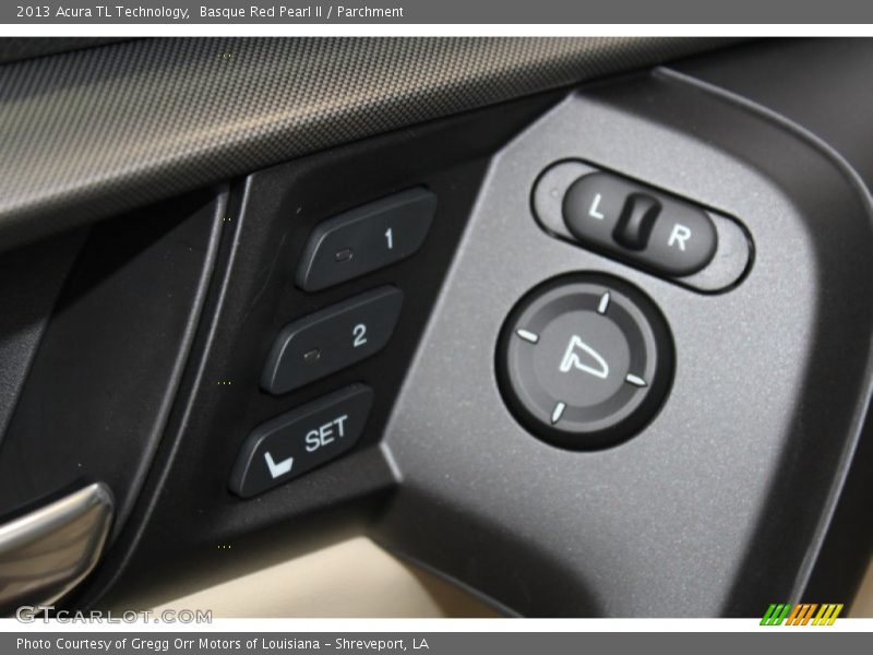 Basque Red Pearl II / Parchment 2013 Acura TL Technology