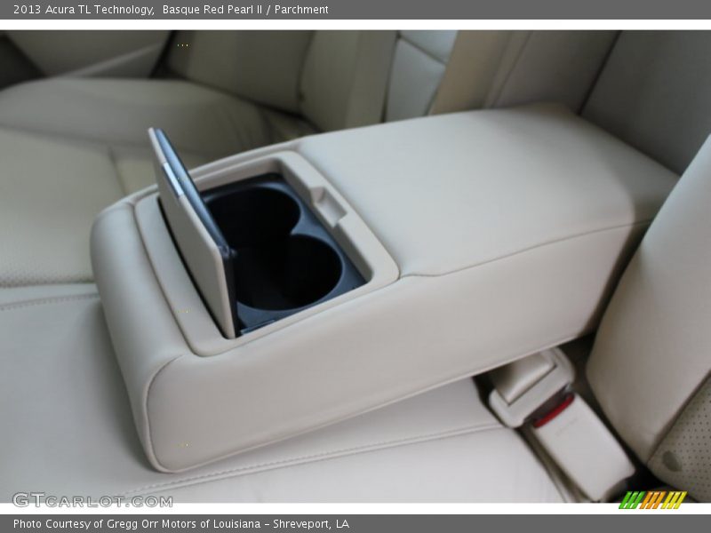 Basque Red Pearl II / Parchment 2013 Acura TL Technology