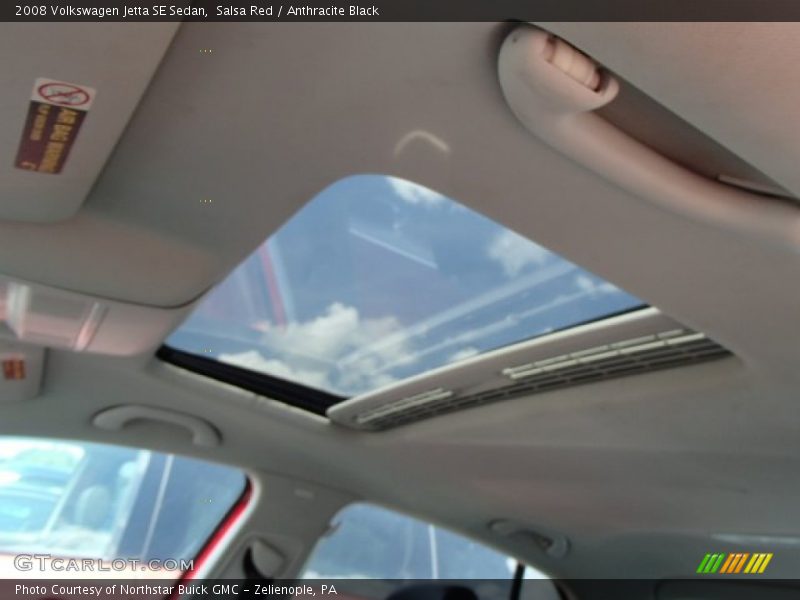 Salsa Red / Anthracite Black 2008 Volkswagen Jetta SE Sedan