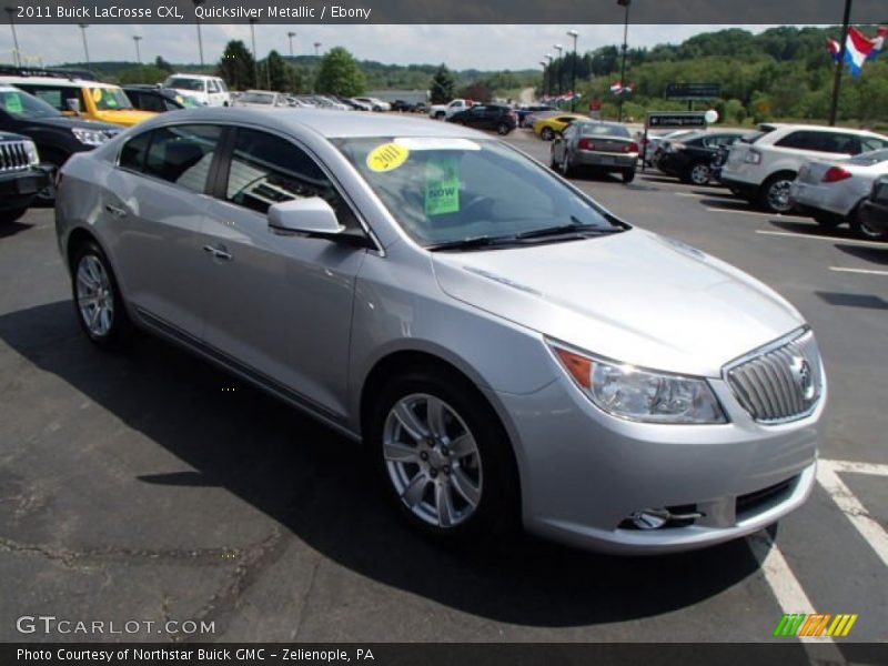 Quicksilver Metallic / Ebony 2011 Buick LaCrosse CXL