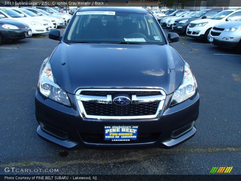 Graphite Gray Metallic / Black 2013 Subaru Legacy 2.5i