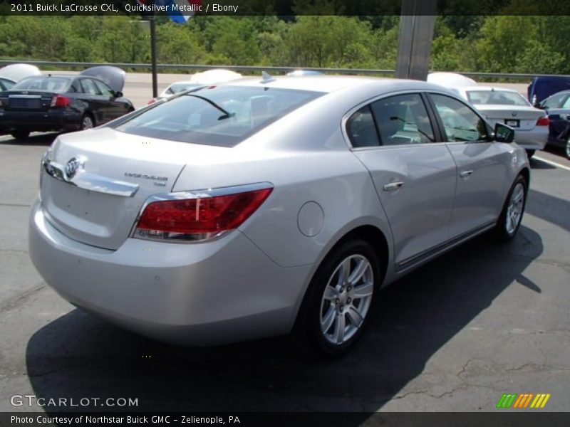 Quicksilver Metallic / Ebony 2011 Buick LaCrosse CXL