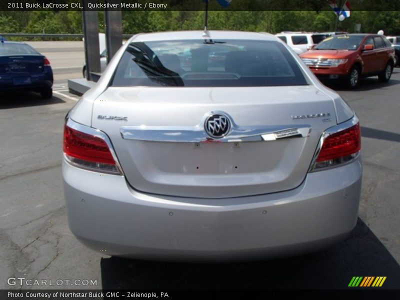 Quicksilver Metallic / Ebony 2011 Buick LaCrosse CXL