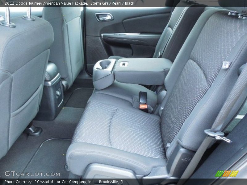 Storm Grey Pearl / Black 2012 Dodge Journey American Value Package