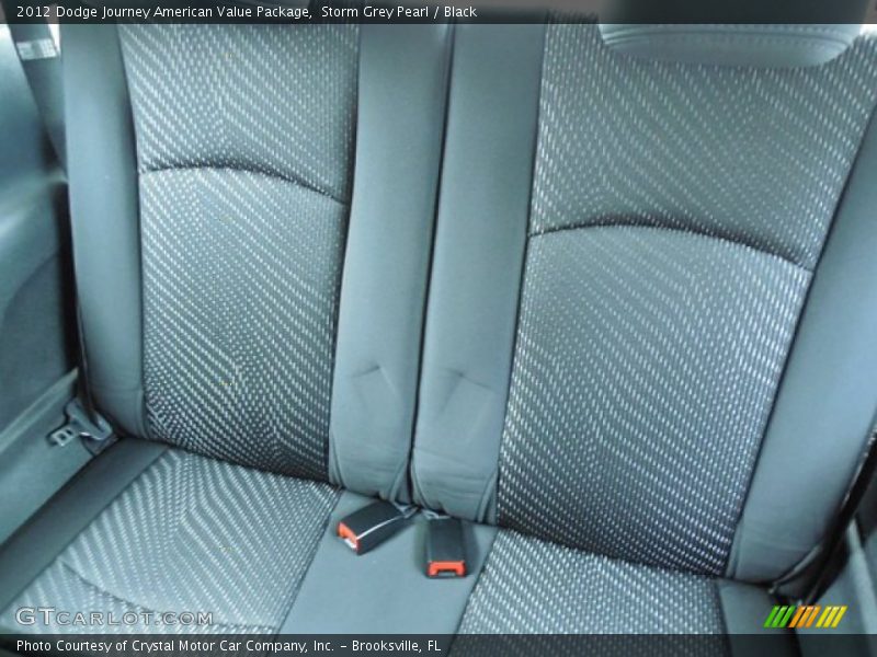Storm Grey Pearl / Black 2012 Dodge Journey American Value Package