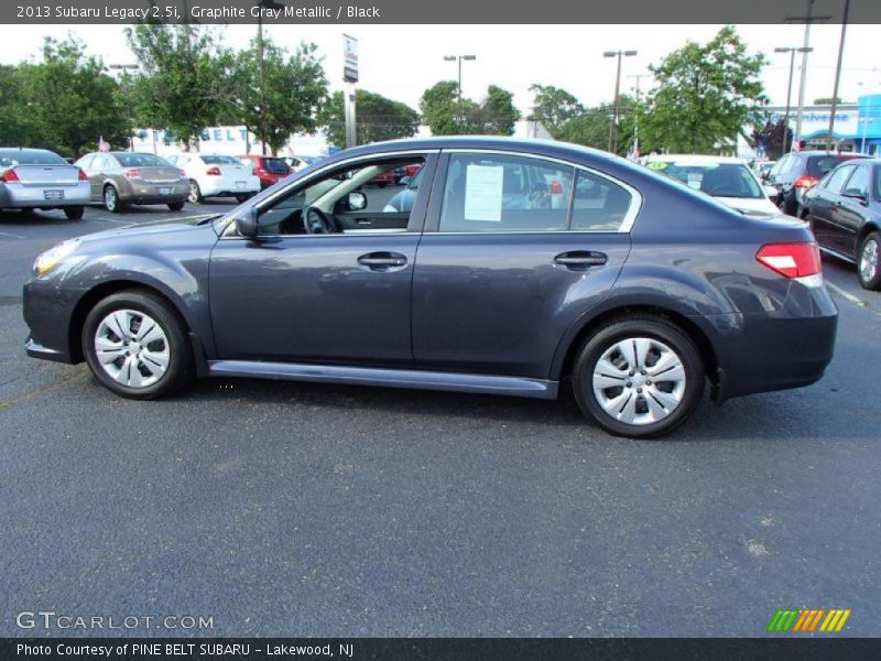 Graphite Gray Metallic / Black 2013 Subaru Legacy 2.5i