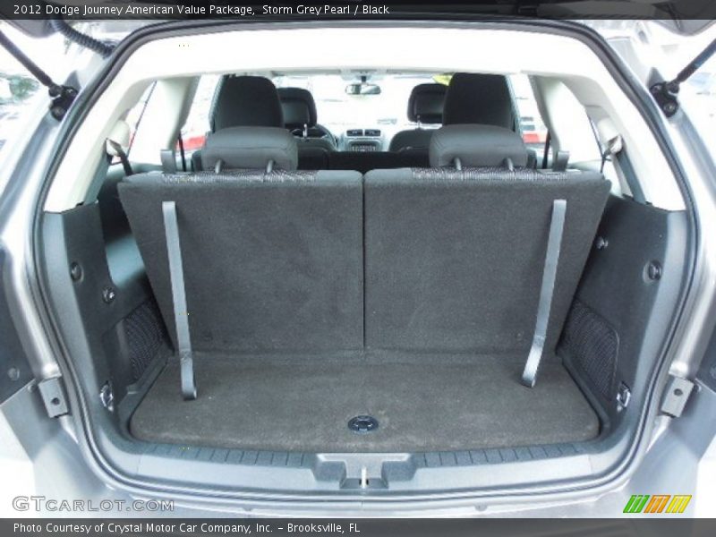 Storm Grey Pearl / Black 2012 Dodge Journey American Value Package
